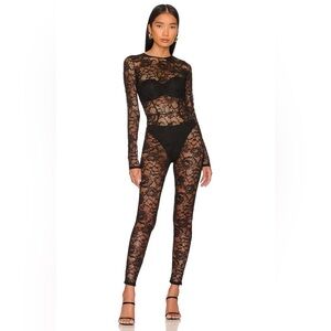 Fleur Du Mal Lace Catsuit
